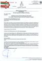Certificate of contractors qualification